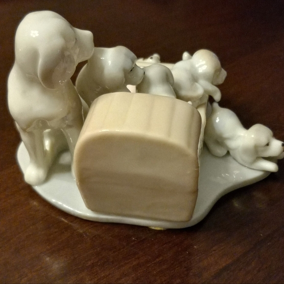 Vntg Simson Porcelain Home Buddies Figurines Frisky Frolic Made in Taiwan. - Picture 3 of 7